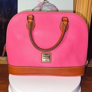 ⭐️HOST PICK⭐️Dooney & Bourke zip zip satchel pink handbag